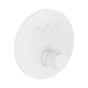 Термостат для душа Paffoni Compact box скрытого монтажа, 3 функции, Bianco Opaco (CPT019BO) - 1