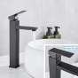 Смеситель для умывальника WEZER PRO11-02-BLACK - 2