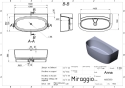 Ванна Miraggio Anna Mirasoft (MIR0001640) - 4