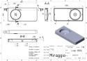 Умивальник MIRAGGIO Loop 1000 L (MIR8813930) - 4