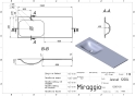 Умивальник MIRAGGIO Jessel 1200 L Mirasoft (MIR0001588) - 4