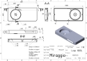Умивальник MIRAGGIO Loop 1000 L Mirasoft (MIR8813978) - 4