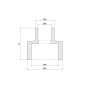 Муфта перехідна Thermo Alliance 40*20 (DSB104) - 3