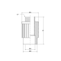 Муфта Thermo Alliance 20*1/2н (DSB3015) - 3