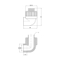Кутник Thermo Alliance 32*1"н (DSE406) - 3