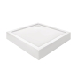 Душова кабіна Qtap Taurus CRM1011SC6 + піддон TERN 301112, квадратний, 100x100x12, акриловий + ніжки, діаметр зливу 90 мм (SD00045637) - 7