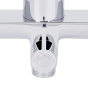 Смеситель для ванны c душевым гарнитуром Qtap Vlasta New Chrome (QTVLA260CRM45644) - 3