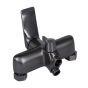 Смеситель для ванны c душевым гарнитуром Qtap Vlasta New Gunmetal Black PVD (QTVLA260GMB45645) - 2