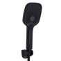 Смеситель для ванны c душевым гарнитуром Qtap Gemini Black Matt (QTGEM259BLM45682) - 4