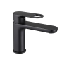 Смеситель для раковины Qtap Grand Black Matt (QTJAY270BLM45545) - 1