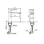 Смеситель для раковины Excellent Glad (ARNL.1101CR) - 2