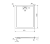 Піддон душовий композитний Excellent Lavano 1000x800 cm капучино (BREX.1103.100.080.CAN) - 4
