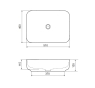 Умивальник Excellent Cori 51х40 см (CEAC.2401.WH) - 5