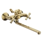 Смеситель для ванны Mixxus Premium Retro Gold-140 (MI5849) - 1