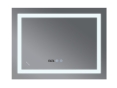 Дзеркало MIXXUS Warm MR02-100x60 годинник, LED-підсвічування, антизапотівка (MI6003) - 2