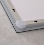 Дзеркало MIXXUS Warm MR02-100x60 годинник, LED-підсвічування, антизапотівка (MI6003) - 9