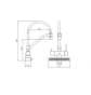 Смеситель для кухни Gappo 1047627 gungrey (G4098-9) - 7