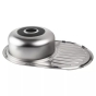 Кухонная мойка WEZER 770x500x160 Deсor + сифон (7750(0,6)D) - 5