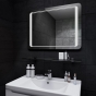 Зеркало Sanwerk Lite Duet 80x65 см LED 2835IR, W (ZT0000100) - 2