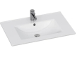 Тумба Sanwerk Greta 70 біла з умивальником Qtap Albatross, 2F (MV0000884) - 3