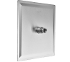 Лійка для душу стельова Zerix SH-006.SUS-25x25cm нерж сталь (ZX5009) - 2