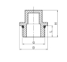 Заглушка PPR Koer K0278.PRO - 3/4 НР (KP2922) - 2