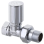 Кран для полотенцесушителя прямой Koer KR.532 - 1/2", 1 шт (KR3074) - 1