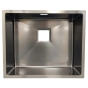 Кухонна мийка Fabiano Quadro 53 Celldecor Nano Graphite (8216.401.1528) - 1