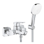 Однорычажный смеситель для ванны Grohe Cubeo (1018140000) - 1