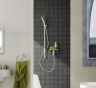 Смеситель для ванны с душевым набором Grohe Eurosmart Cosmopolitan (32832000) - 2