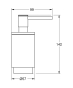 Дозатор жидкого мыла Grohe Selection (41218KF0) - 3