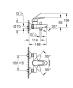 Однорычажный смеситель для ванны Grohe Euroeco (32743001) - 5