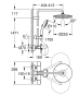 Душова система з термостатом Grohe Tempesta System 250 (266722431) - 6