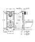 Комплект 5в1 для унітазу Grohe Rapid SL (36503000) - 7
