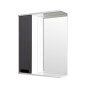 Зеркало с шкафчиком Vivia Brut 70 L с подсветкой (A0056676) - 1