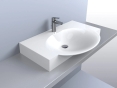 Умивальник Fancy Marble Carme 800 білий глянець (3408101) - 2