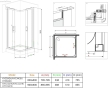 Душовий кут Deante Funkia 90x90 см (KYC_041К) - 3