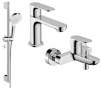 Набір змішувачів для ванної Hansgrohe Rebris S 72586000, 72440000, 26555400 (20233000) - 1