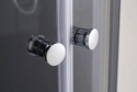 Душевая кабина с высоким поддоном Mixxus Plain SCT01-90x90x195-GR SATIN серое тонированное стекло 4мм (MI6895) - 3
