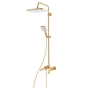 Душова колона зі змішувачем HAIBA GAUDI 009-J BRUSHED GOLD (HB9584) - 1
