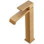 Смеситель для умывальника Haiba GAUDI 001 (HIGH) BRUSHED GOLD (HB9597) - 3