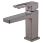 Смеситель для умывальника Haiba Kant 001 Graphite (HB9664) - 1