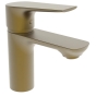 Змішувач для умивальника Haiba Milano 001 BRUSHED GOLD (HB9619) - 1