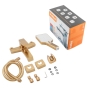 Смеситель для ванны Haiba GAUDI 009 EURO BRUSHED GOLD (HB9599) - 6