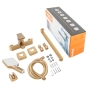 Смеситель для ванны Haiba GAUDI 006 EURO BRUSHED GOLD (HB9598) - 6