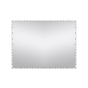 Зеркало настенное Zerix KUBIX MRZ06-60x80-Reverse прямоугольное с декором (ZX5634) - 2