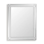 Дзеркало настінне Zerix FONTE MRZ10-60x80-Reverse прямокутне з декором (ZX5640) - 1