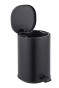 Мусорное ведро с плавным закрытием овальное Zerix Prime-TC0105 Black 5л цвет черный (ZX5902) - 2