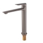 Смеситель для умывальника Koer KB-11028-07 высокий (KR5296) - 2