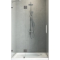 Двері в нішу Koer SR SD04-120x200-TR-07 прозоре скло Easy Clean 10мм, графіт (KR5388) - 1